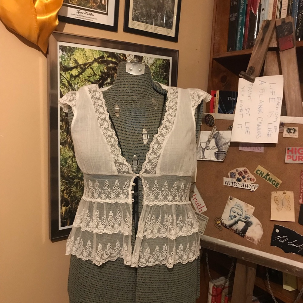 Flirty lacy shirt